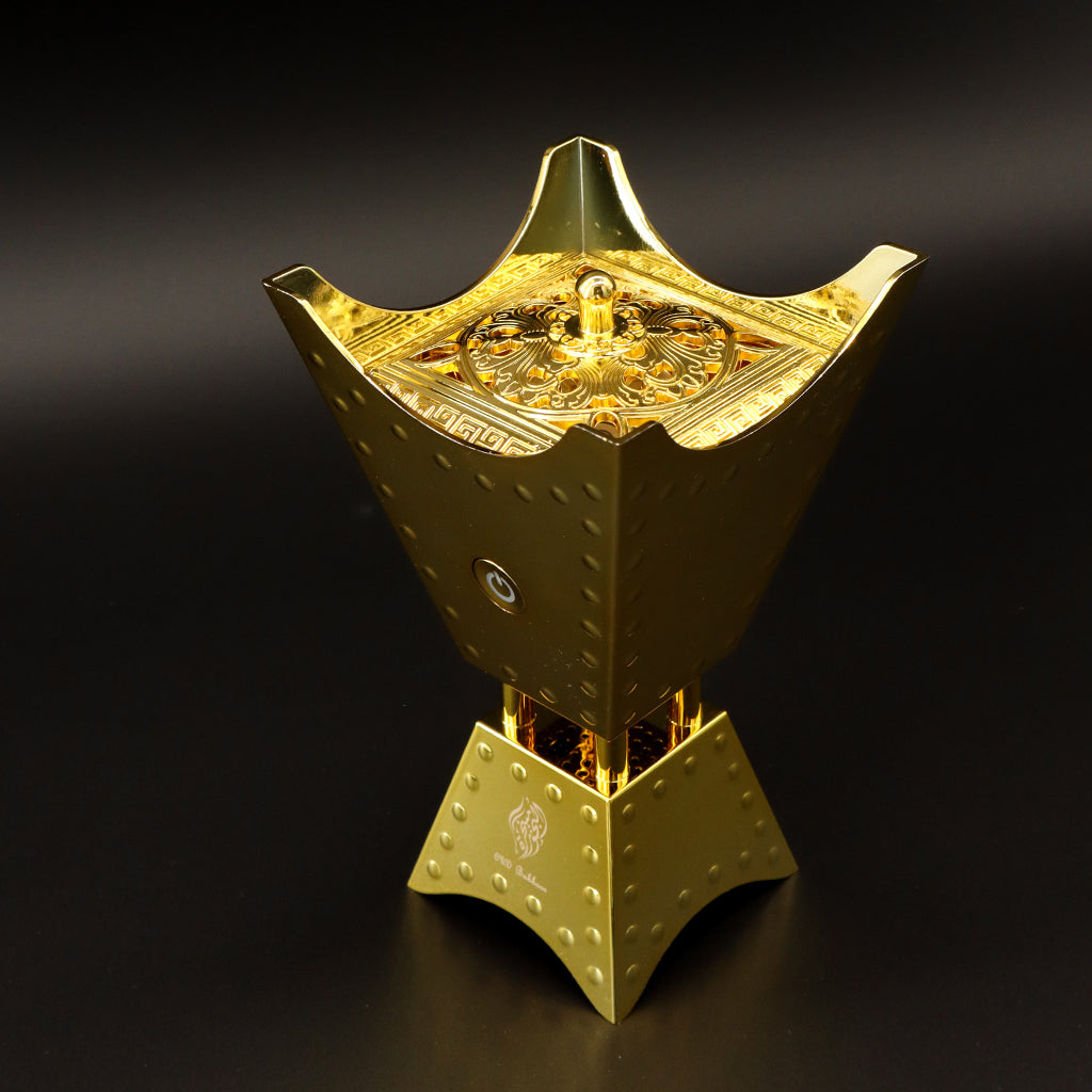 Mabkhara/ Bakhoor Arabic Electric Incense Oud Burner + Quran Muslim Speaker Remote and App Control
